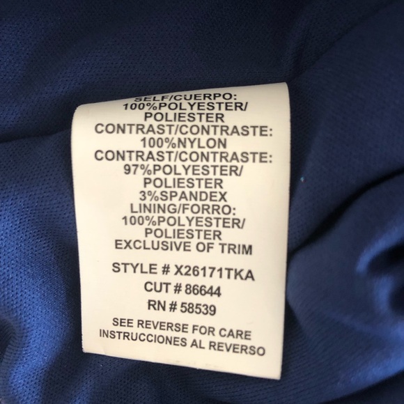 Girls speechless semi formal dress. Size 9. Navy blue - Picture 5 of 6